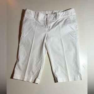 Lacoste Women's Classic White Bermudas